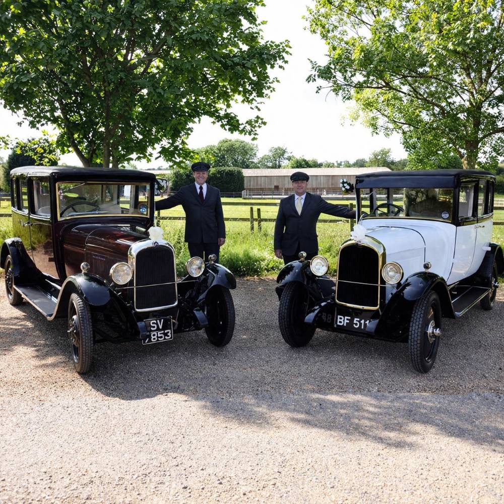 Event Car Hire chauffeur team with their vehicles