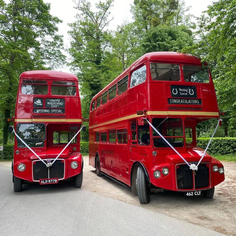 Vintage buses available for event hire